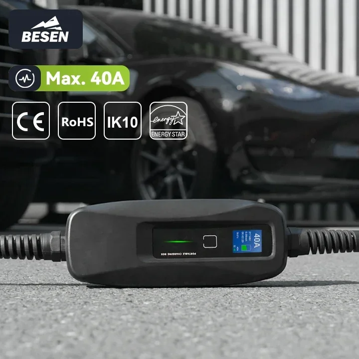 BESEN 8.8kW Portable Type 1 EV - đánh giá và giá Portable Ev Charger