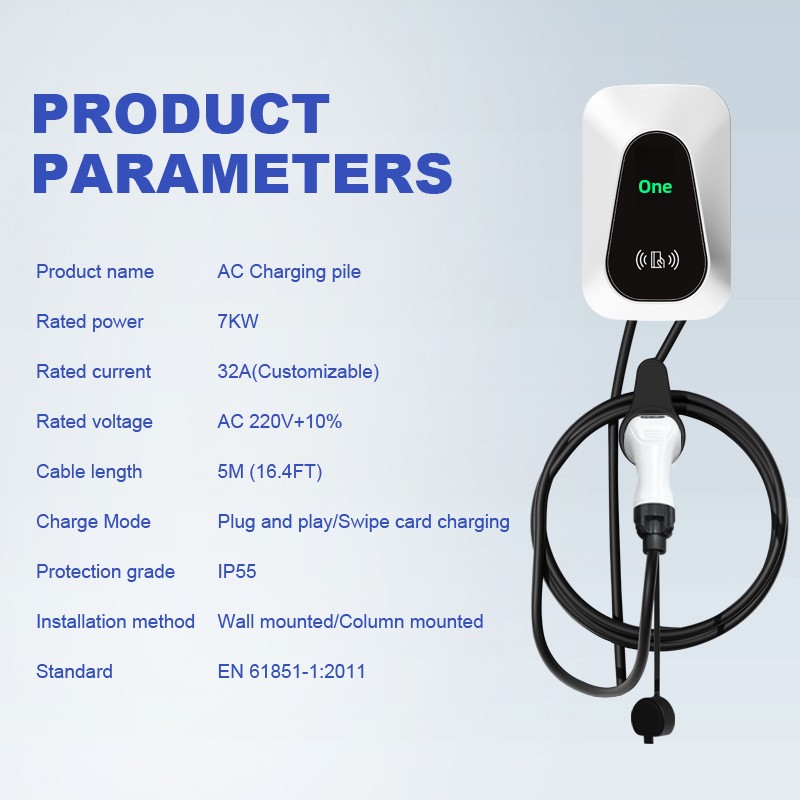 European-standard 7kW Type 2 E - đánh giá và giá Home Ev Charger