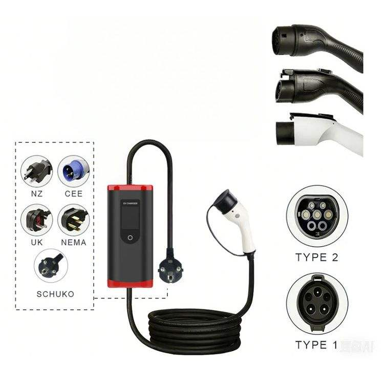 7kw Type 2 (IEC 62196)Portable - đánh giá và giá Portable Ev Charger