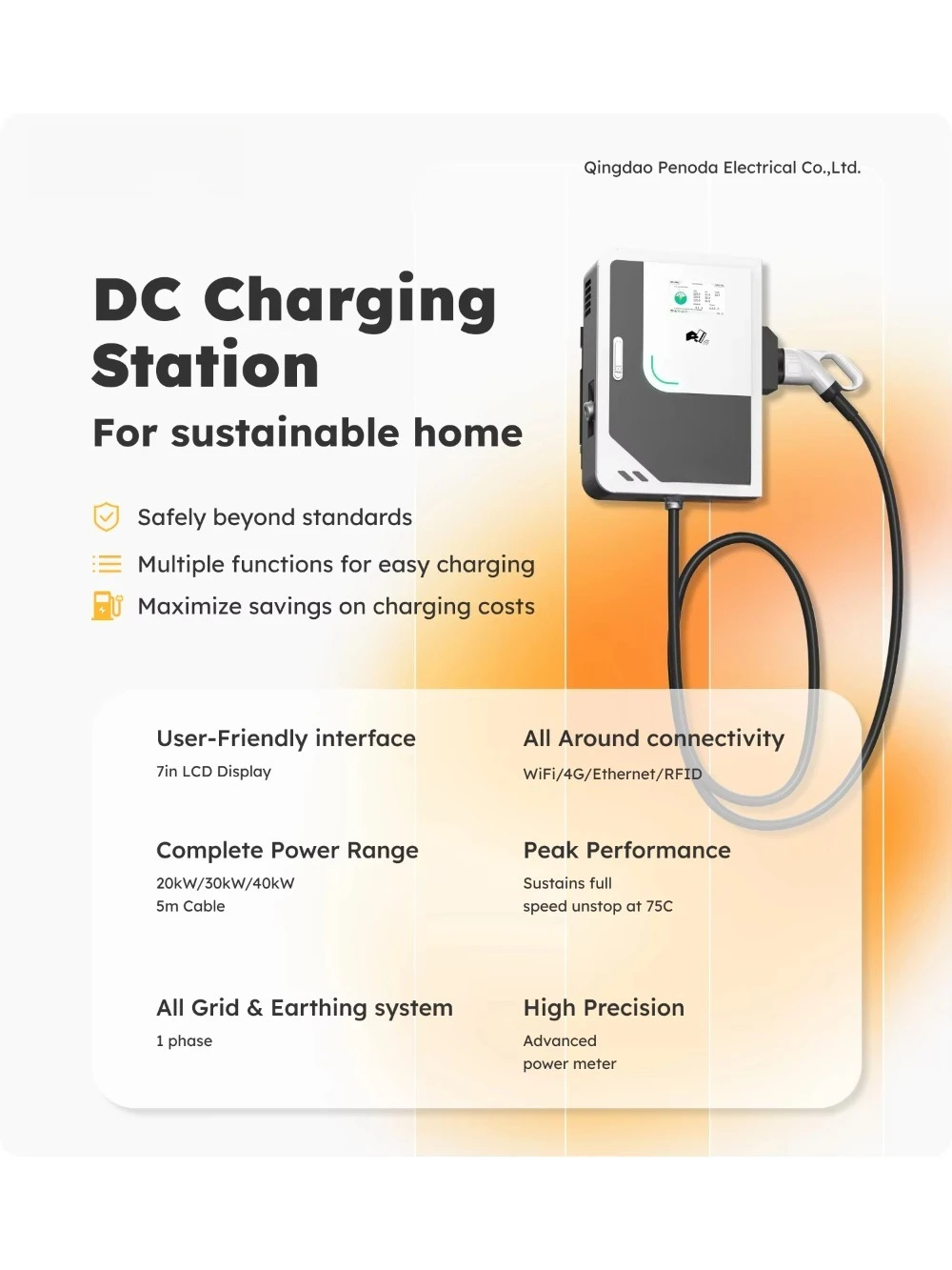 High Performance Evse 30kw 40k - đánh giá và giá Ev Charging Pile