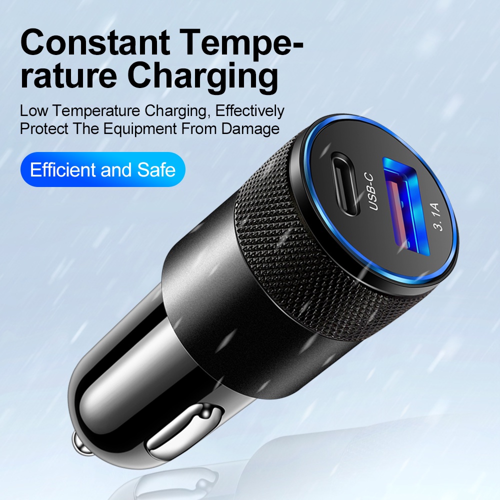 66W USB Car Charger Type C Fas - đánh giá và giá Fast Ev Charger