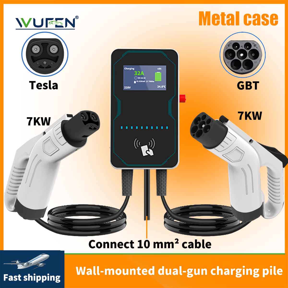 WUFEN EVSE Wallbox EV Car Char - đánh giá và giá Ev Charging Cable